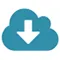 icon cloud download